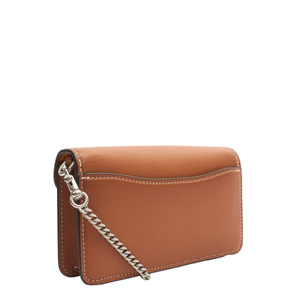 Coach Cross Body Tabby 20 in Tan, Leather — Back View