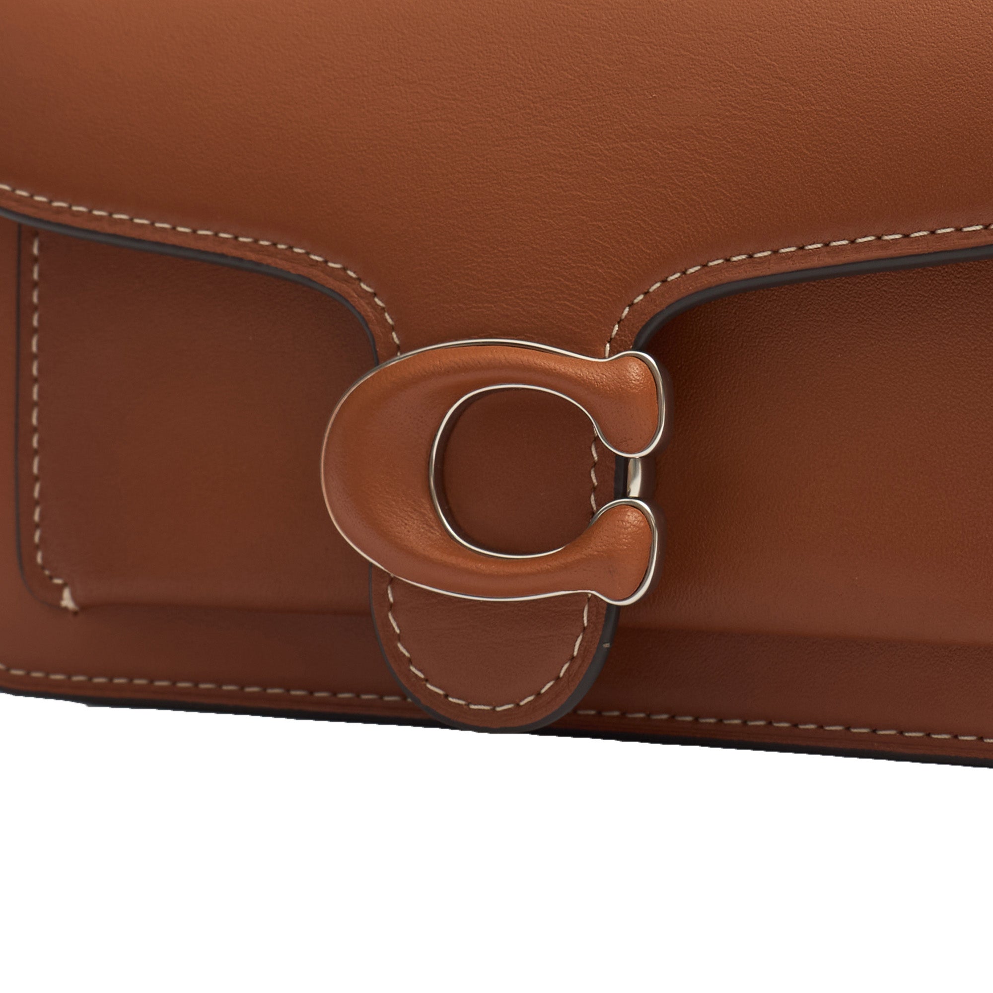 Coach Cross Body Tabby 20 in Tan, Leather — Lifestyle View