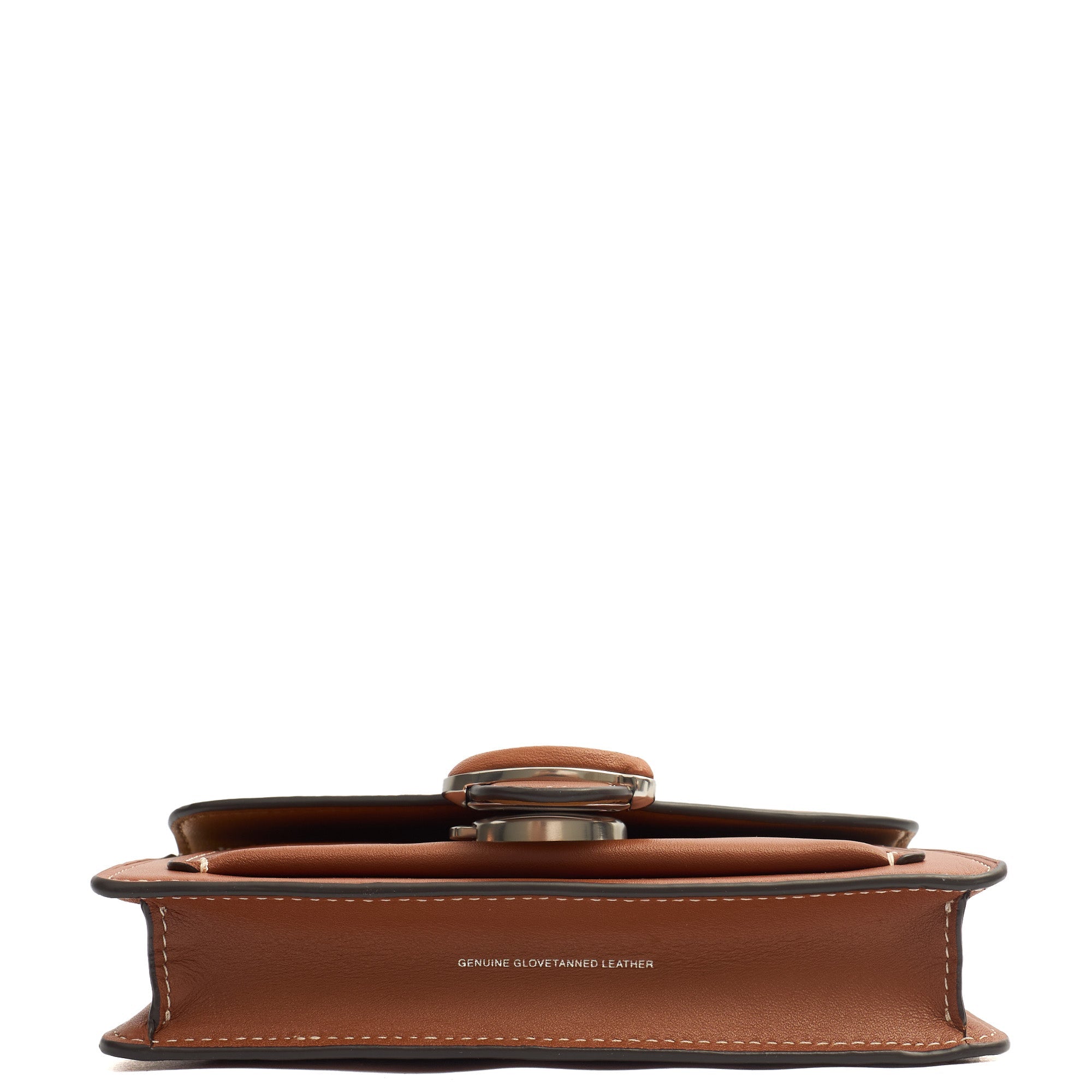 Coach Cross Body Tabby 20 in Tan, Leather — Detail View