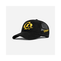 Cardair CD Star Suede Trucker - Black/Yellow — One Size — Front View