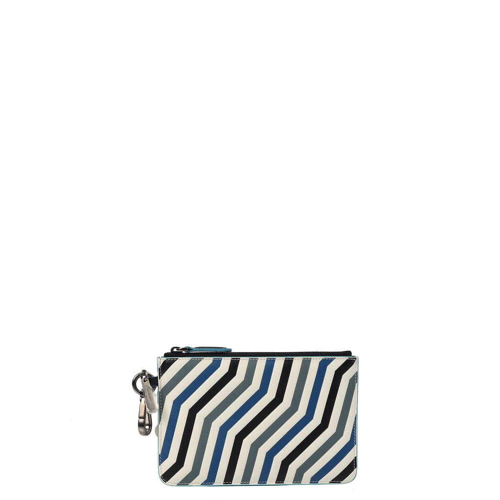 Fendi Clutch Clutch  in Multi, Leather — Front View