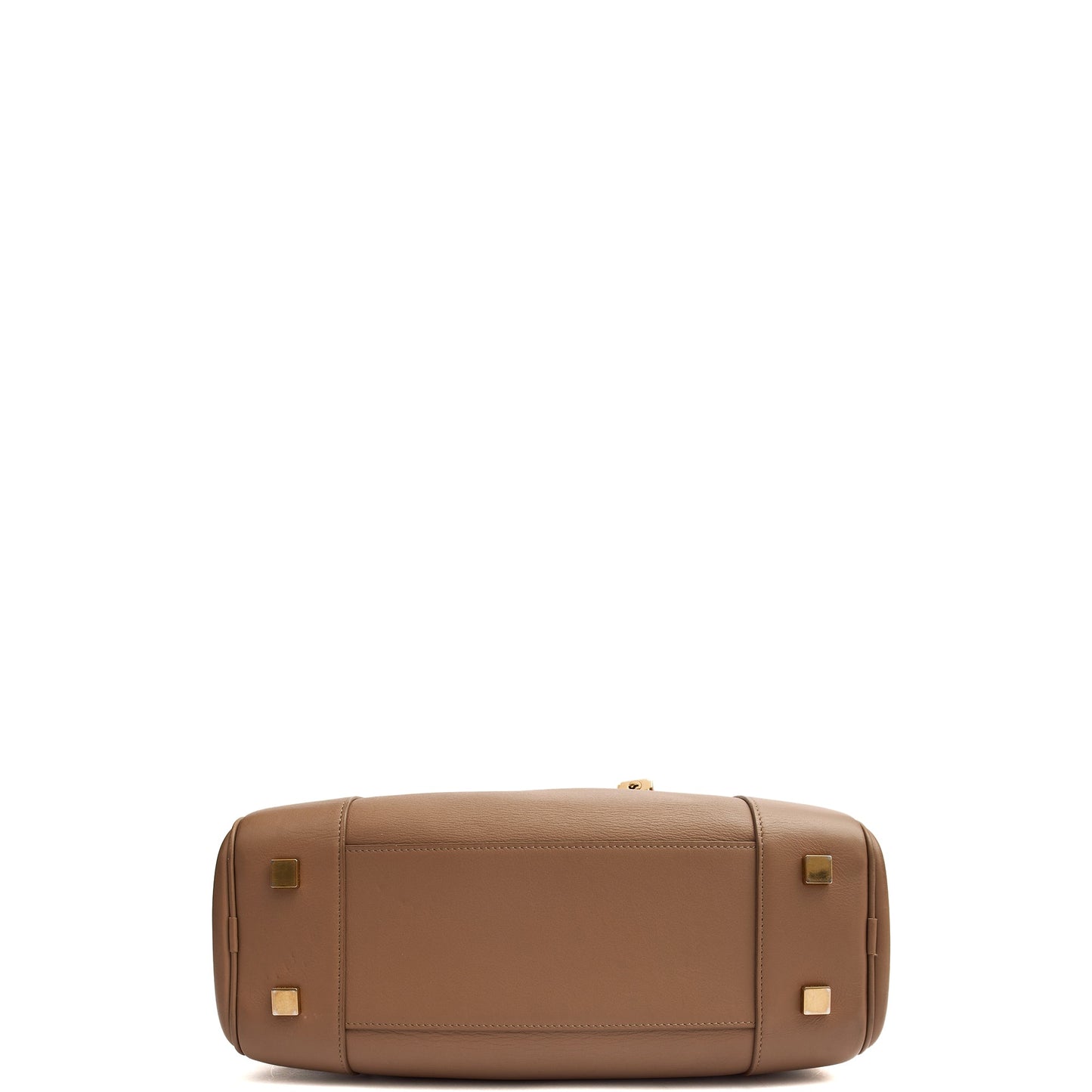 Loewe Tote Amazona 28 in Brown, Leather — Top View