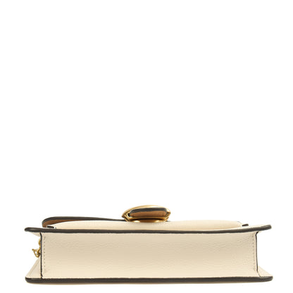 Coach Cross Body Tabby 20 in White, Leather — Top View