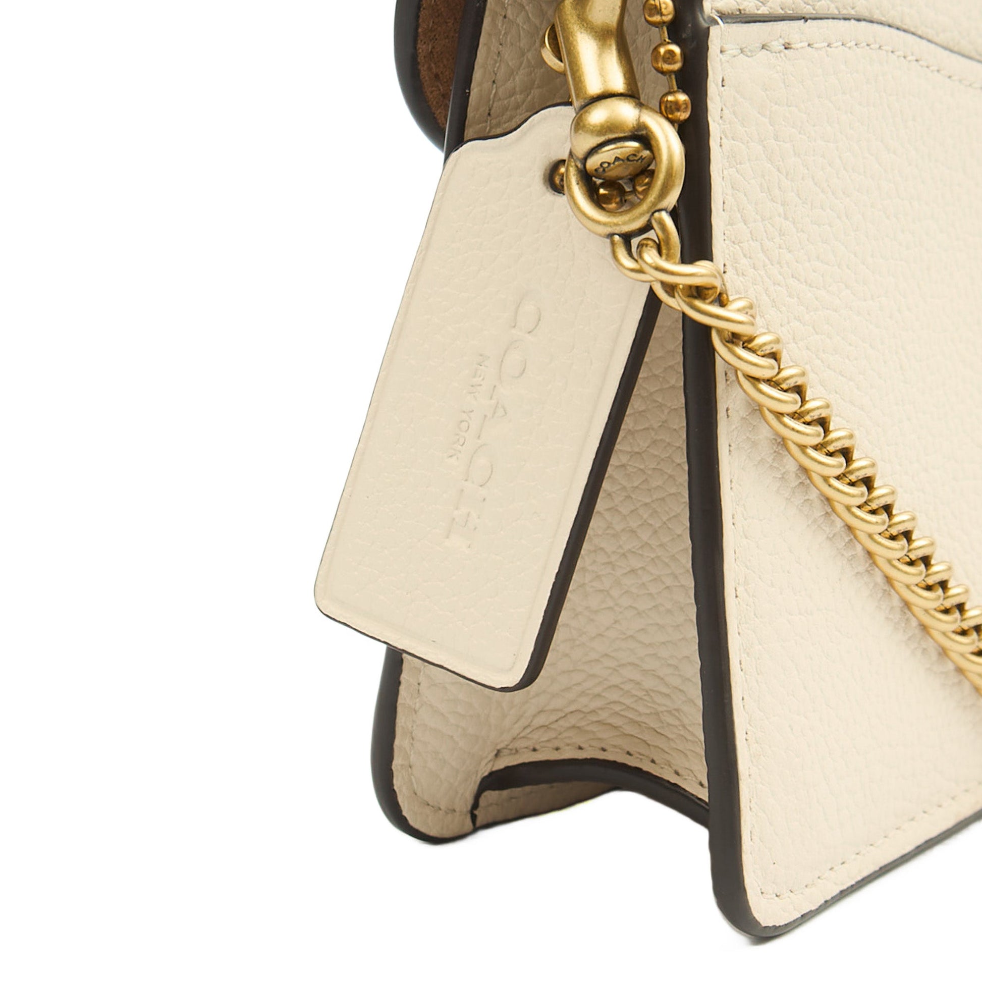 Coach Cross Body Tabby 20 in White, Leather — Lifestyle View