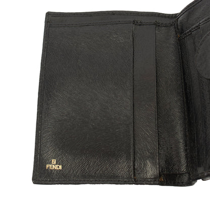 Fendi Wallet Bifold Wallet in Black, Leather — Alternate View 14
