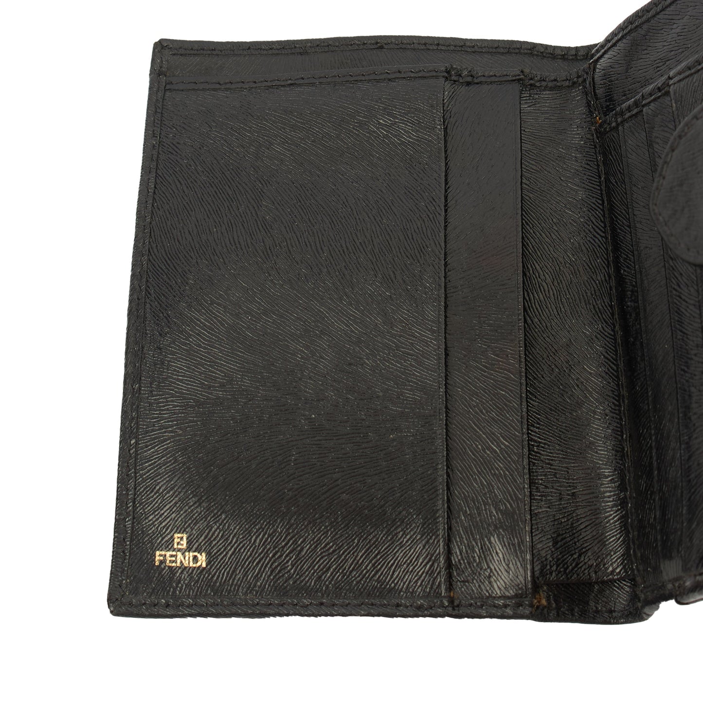 Fendi Wallet Bifold Wallet in Black, Leather — Alternate View 21