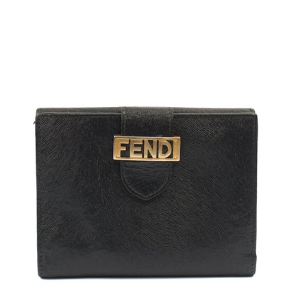 Fendi Wallet Bifold Wallet in Black, Leather — Alternate View 8