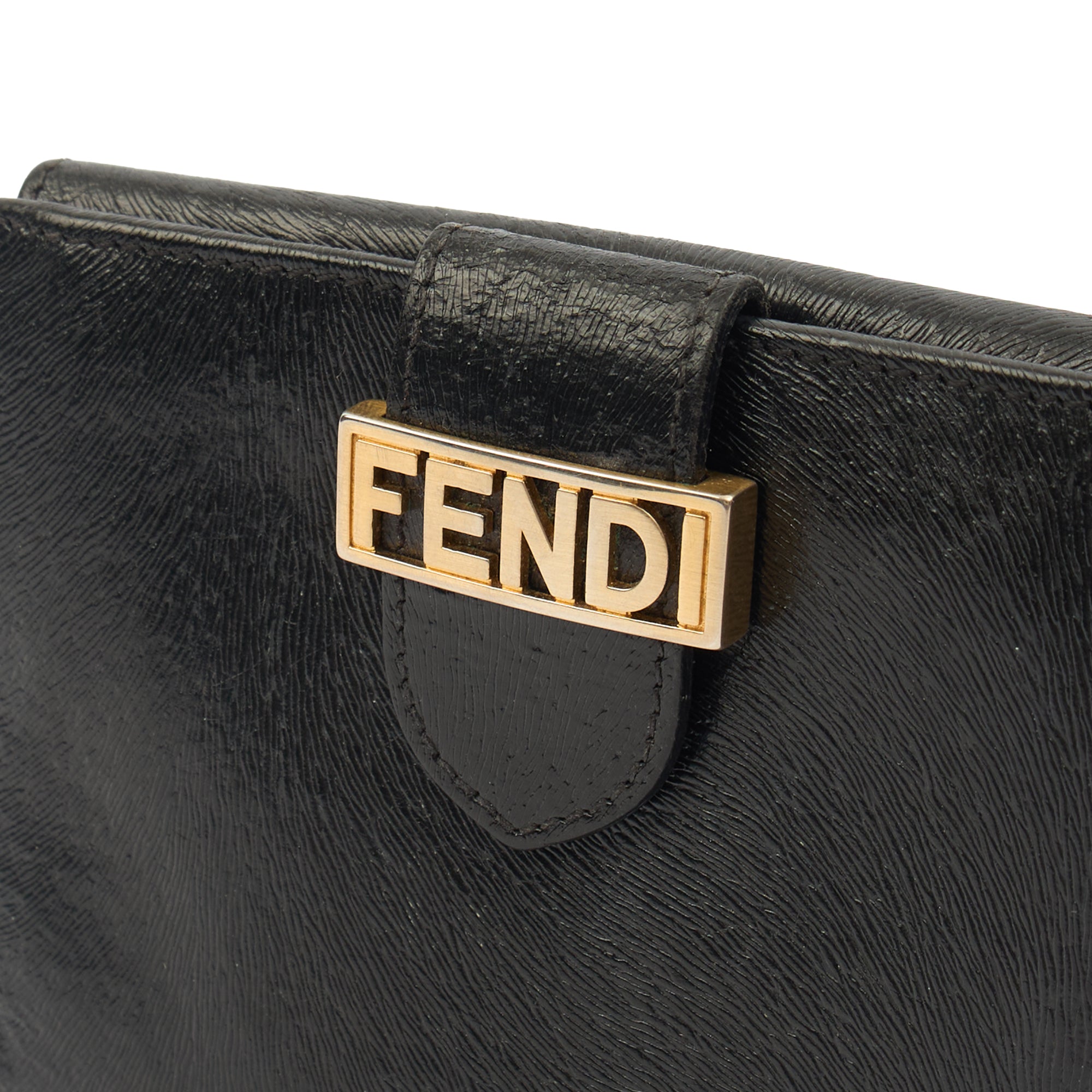 Fendi Wallet Bifold Wallet in Black, Leather — Alternate View 12