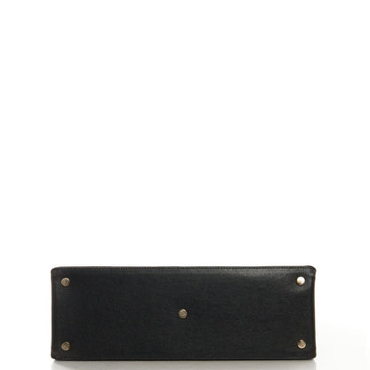 Aspinal of London Tote Editors Bag- Medium in Black, Leather — Alternate View 10