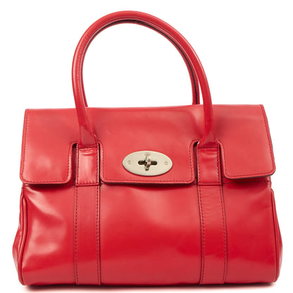Mulberry Tote Bayswater Heritage in Red, Leather — Alternate View 7