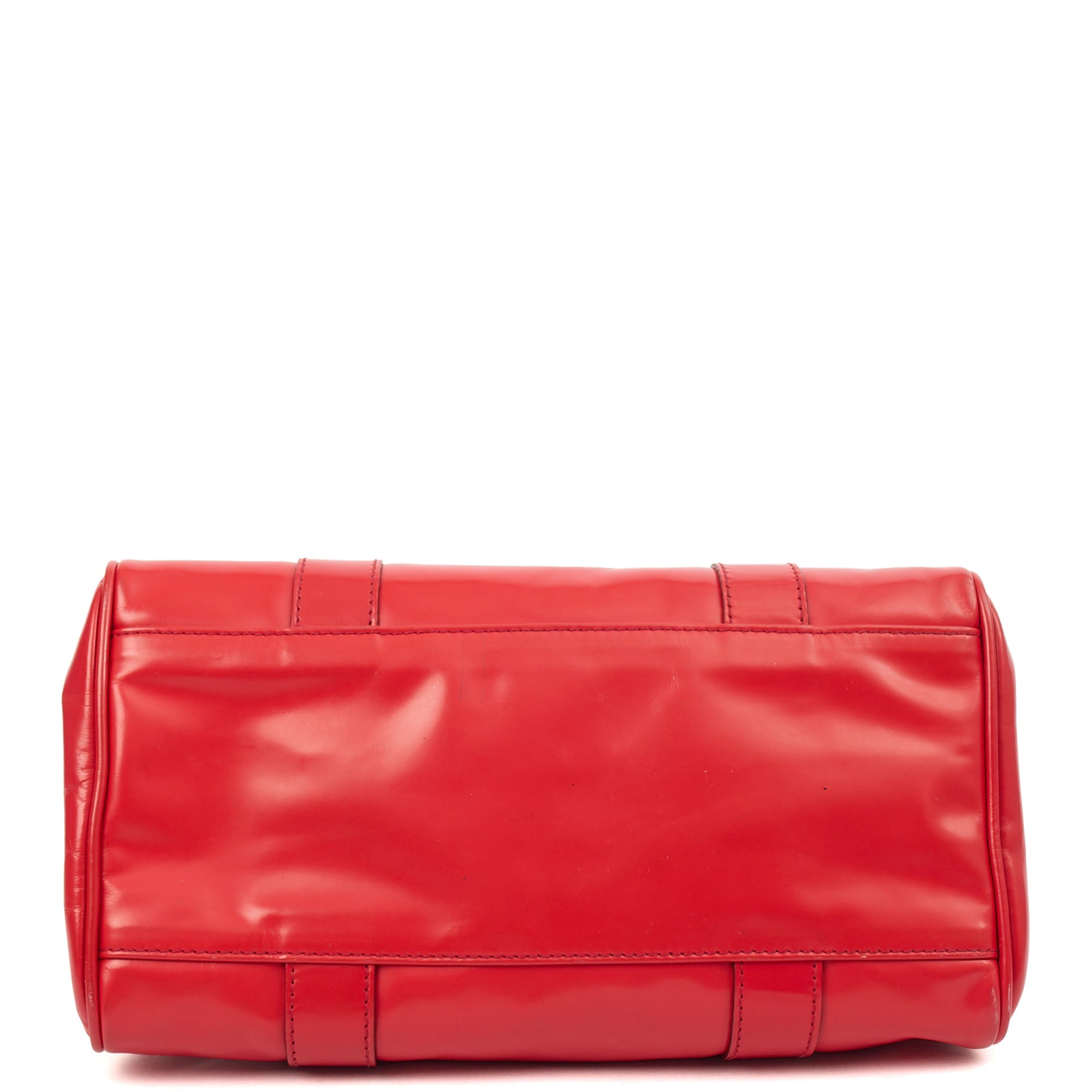Mulberry Tote Bayswater Heritage in Red, Leather — Detail View