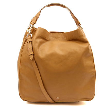 Mulberry Tote Evelina Hobo in Deer Brown, Calfskin Leather — Alternate View 7