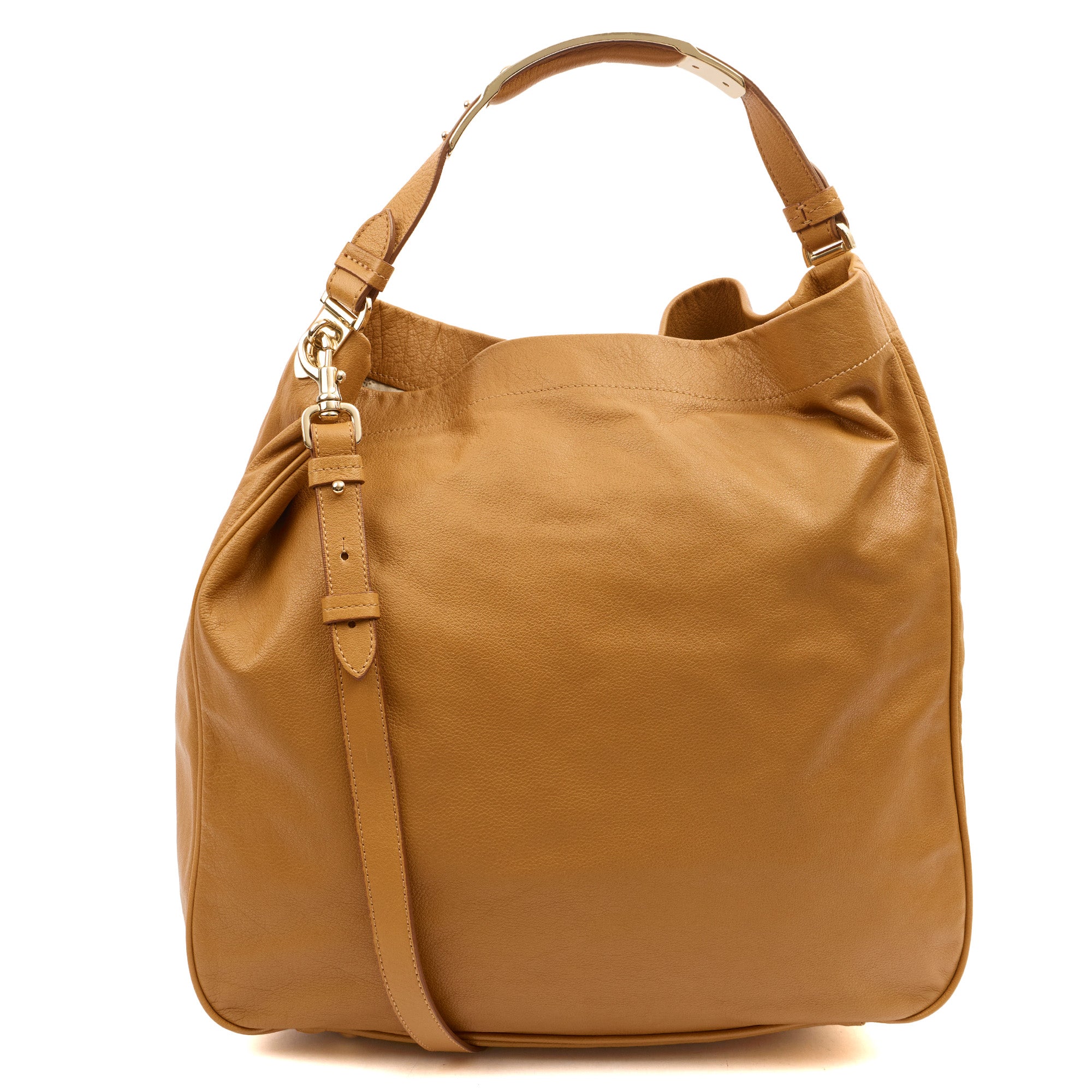 Mulberry Tote Evelina Hobo in Deer Brown, Calfskin Leather — Alternate View 9