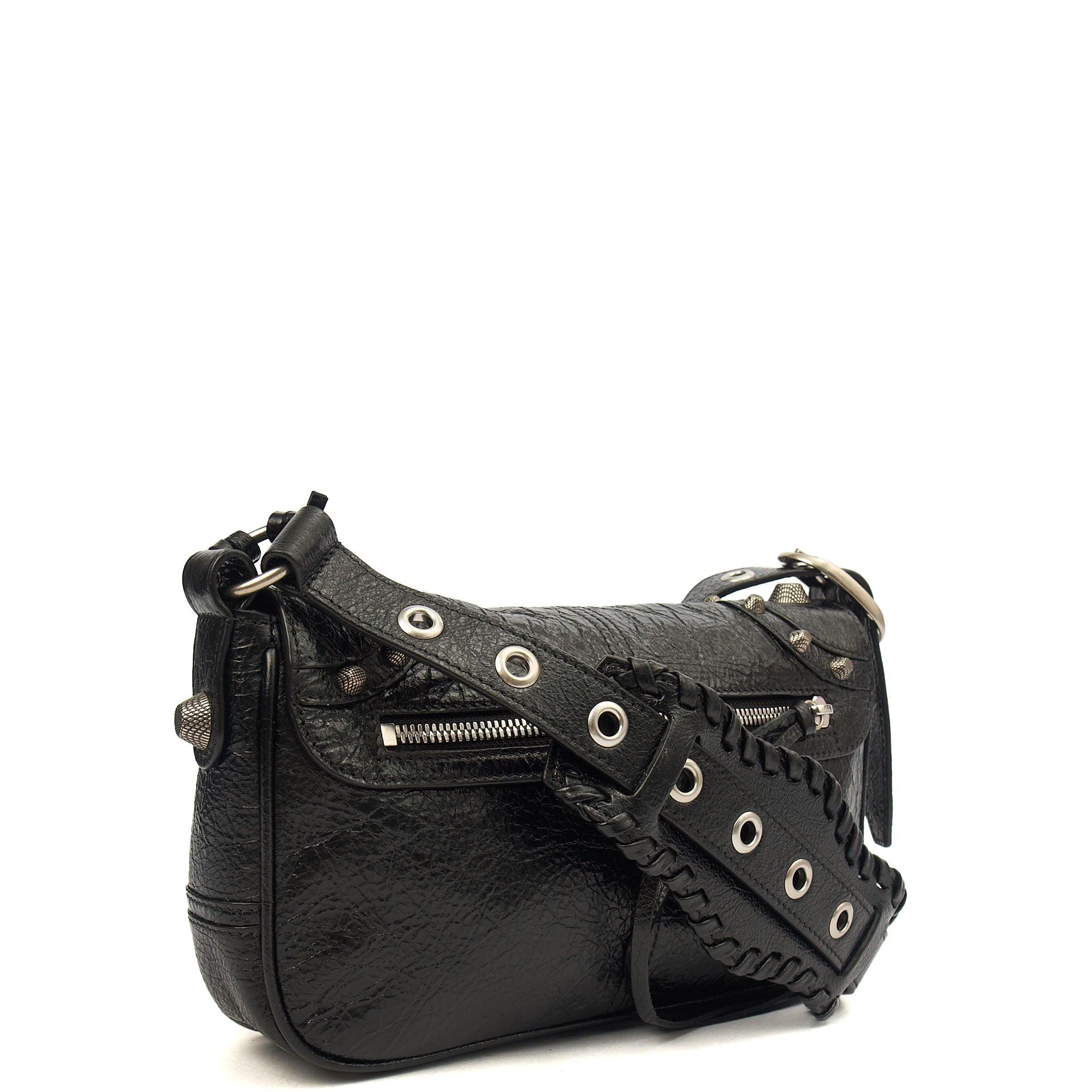 Balenciaga Cross Body Le Cagole S in Black, Veau (Calfskin) — Alternate View 16