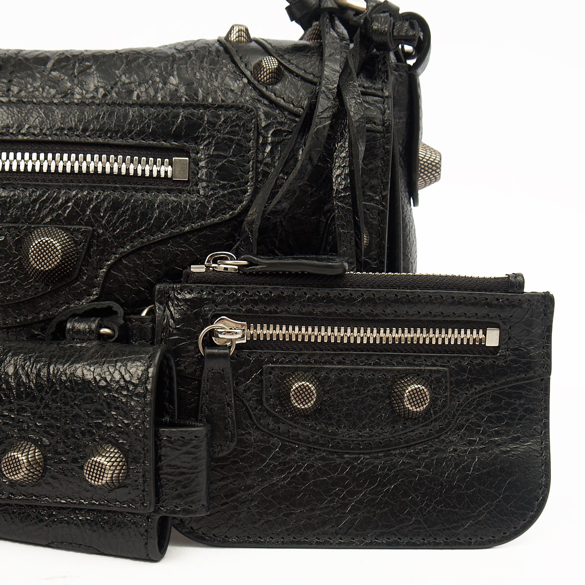 Balenciaga Cross Body Le Cagole S in Black, Veau (Calfskin) — Lifestyle View