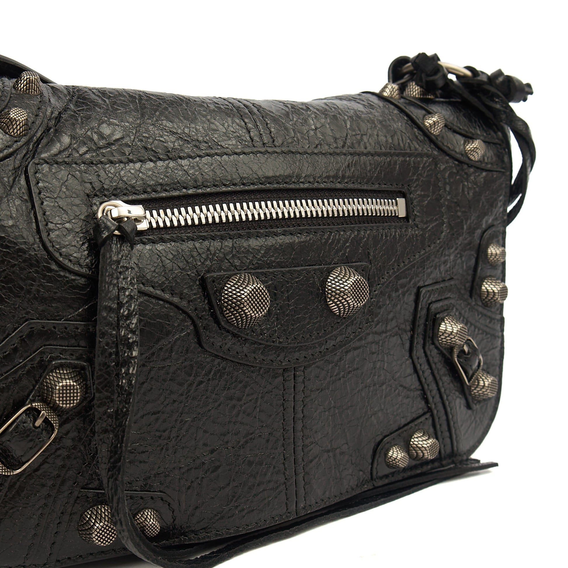 Balenciaga Cross Body Le Cagole S in Black, Veau (Calfskin) — Alternate View 12