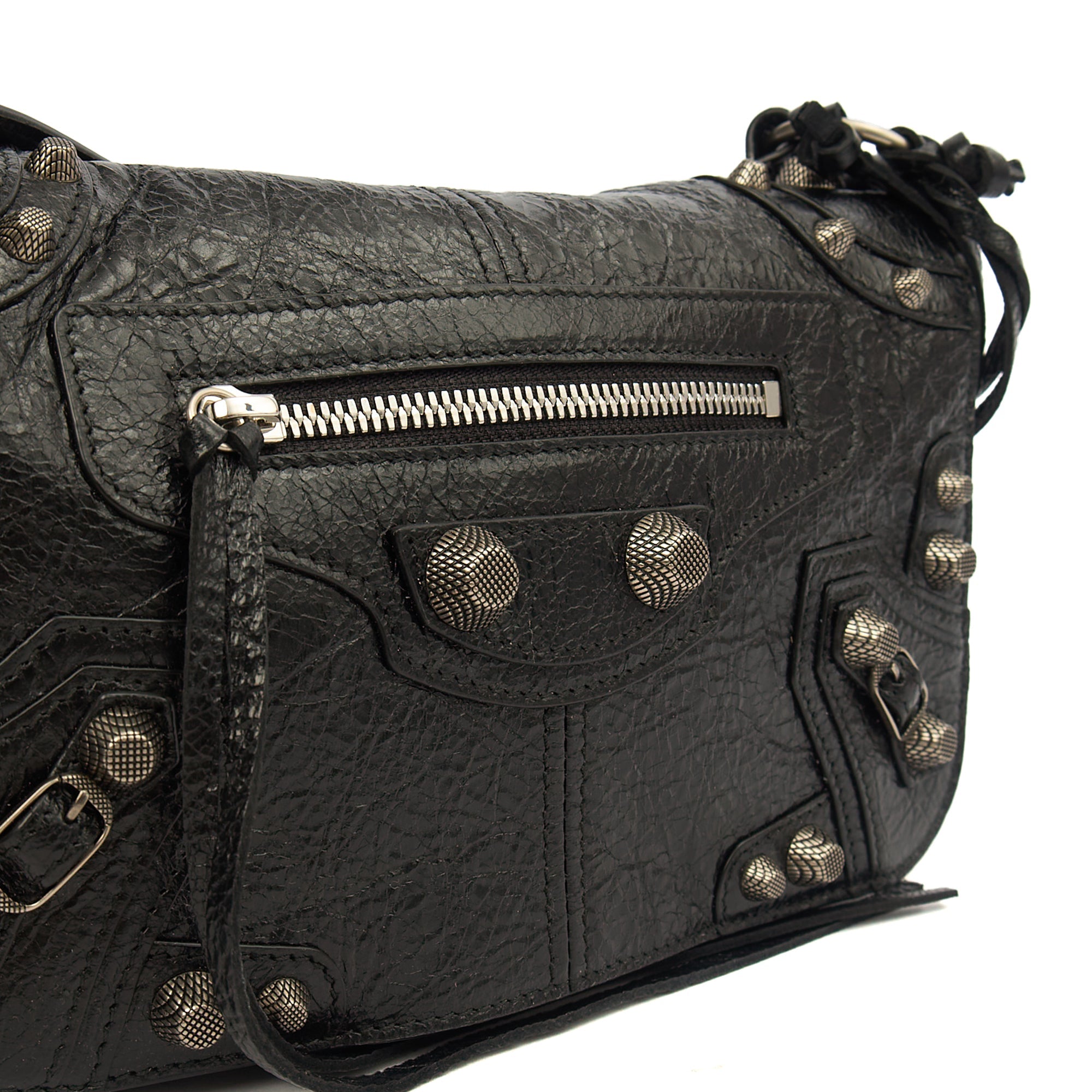 Balenciaga Cross Body Le Cagole S in Black, Veau (Calfskin) — Alternate View 12