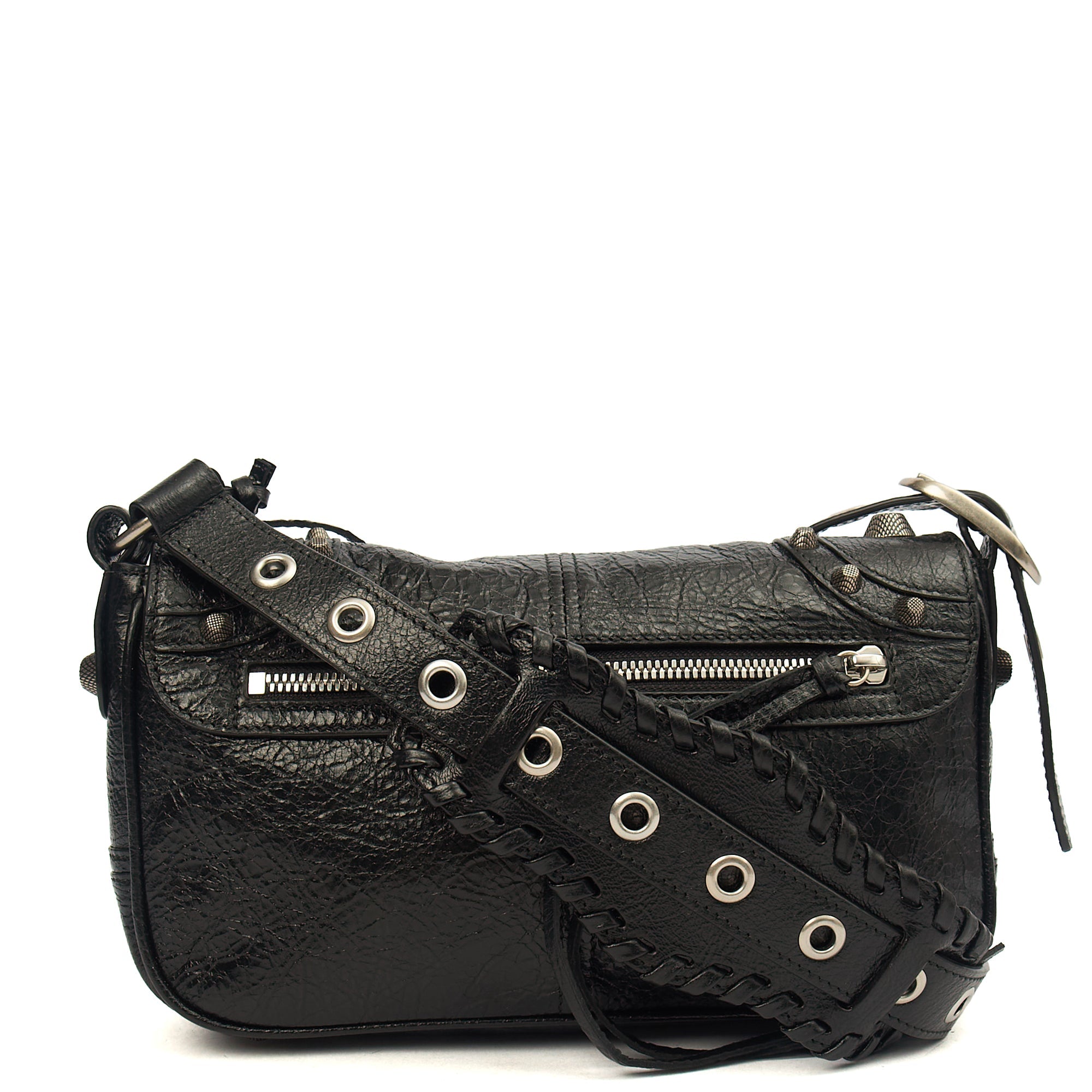 Balenciaga Cross Body Le Cagole S in Black, Veau (Calfskin) — Alternate View 10