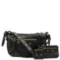 Balenciaga Cross Body Le Cagole S in Black, Veau (Calfskin) — Front View