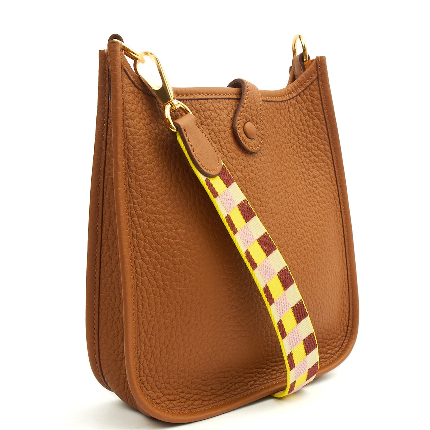 Hermes Evelyne 16 in Gold, Togo Leather — Alternate View 14