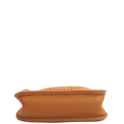 Hermes Evelyne 16 in Gold, Togo Leather — Alternate View 27