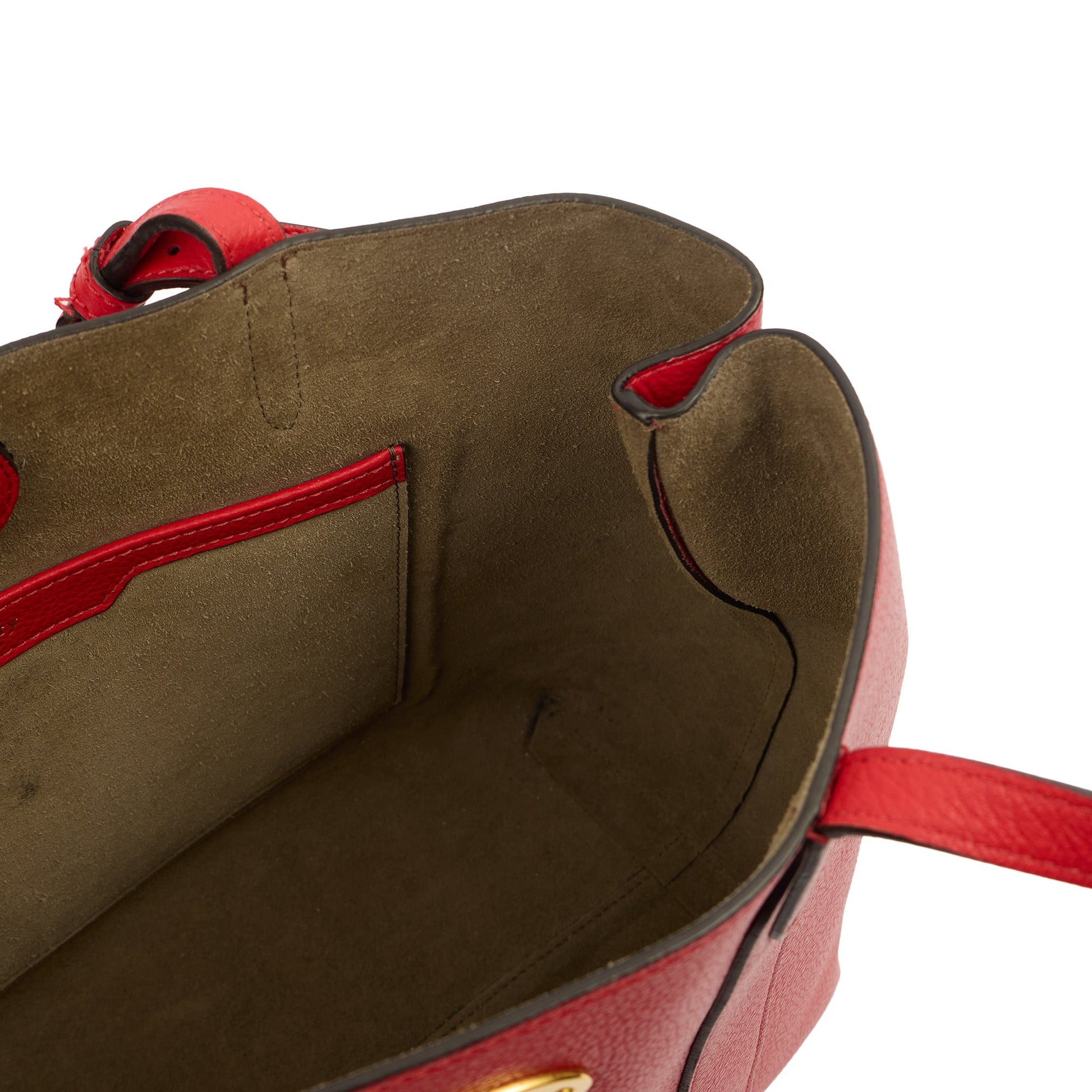 Mulberry Tote Bayswater Tote - Small in Red, Calfskin Leather — Alternate View 7