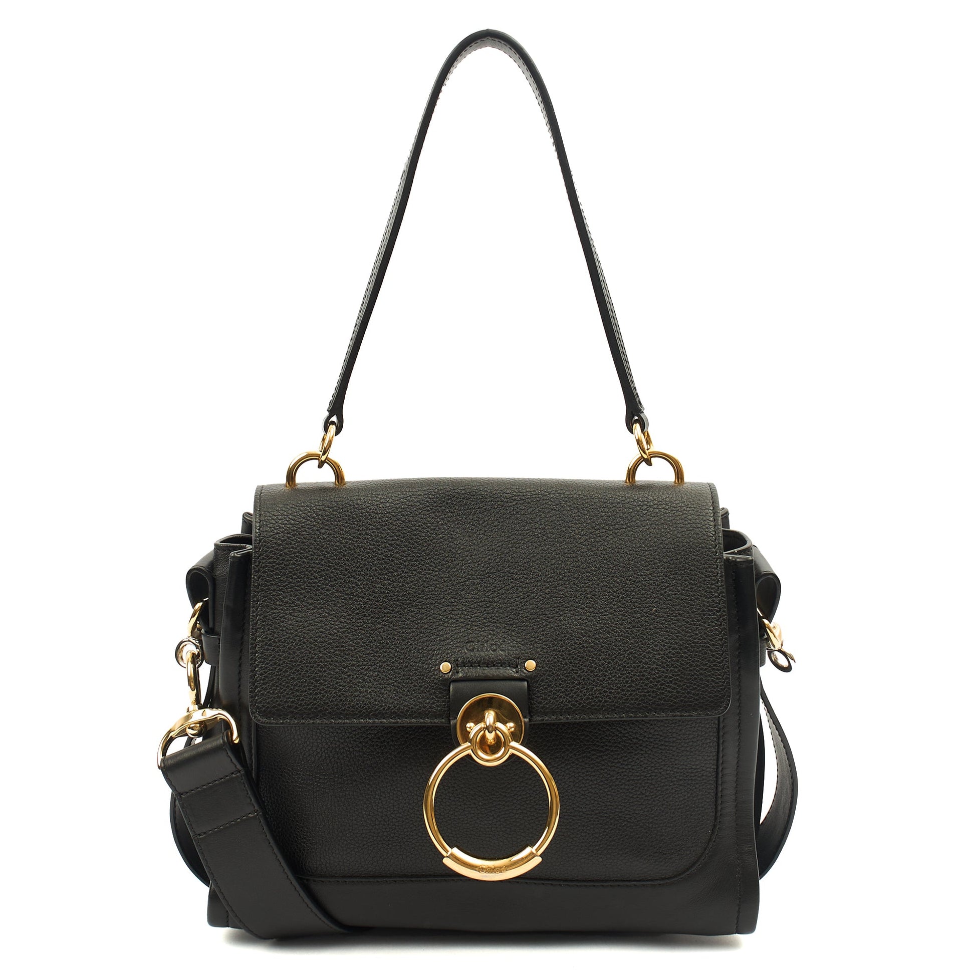 Chloe Top Handle Tess Day in Black, Leather — Alternate View 13