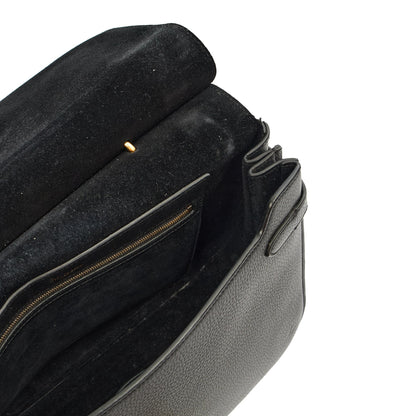 Mulberry Top Handle Amberley Satchel in Black, Calfskin Leather — Alternate View 14