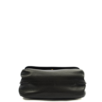 Mulberry Top Handle Amberley Satchel in Black, Calfskin Leather — Alternate View 11