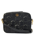 Gucci Cross Body GG Matelasse Small in Black, Leather — Front View