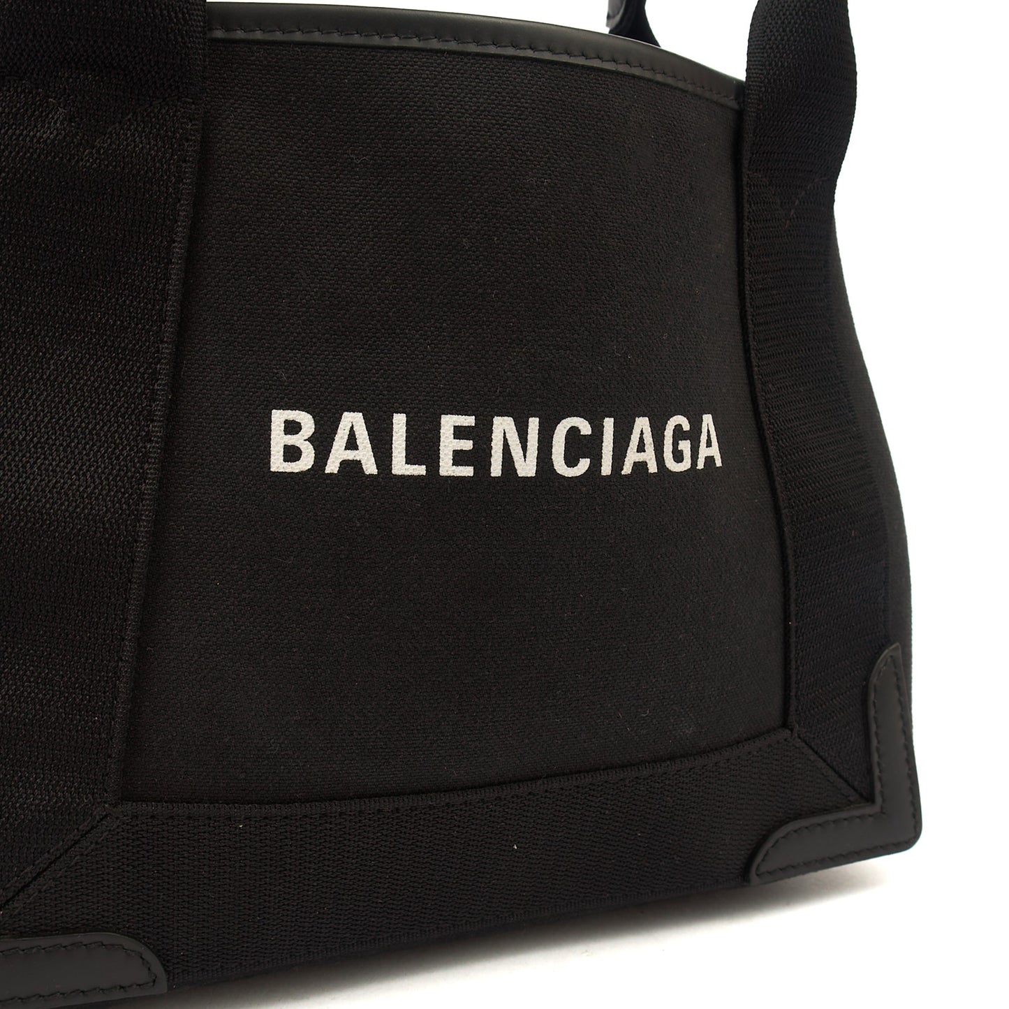 Balenciaga Tote Cabas XS in Black, Fabric — Alternate View 10