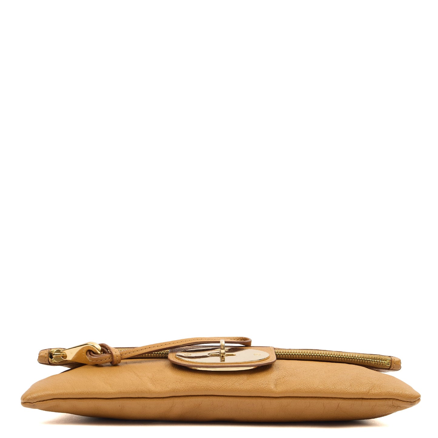 Mulberry Clutch Postman's Lock Clutch in Deer Brown, Leather — Alternate View 10