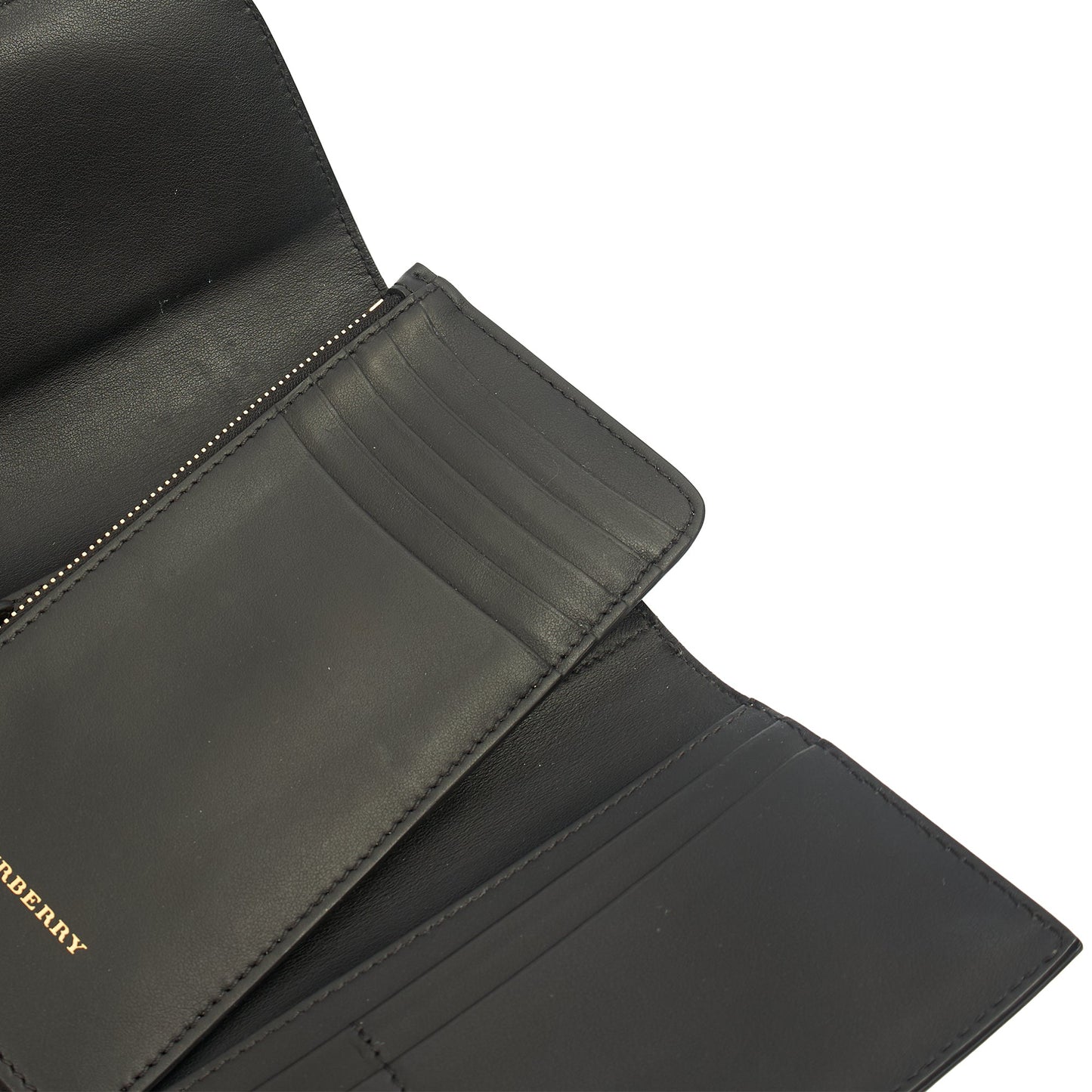 Burberry Wallet Wallet in Black, Leather — Alternate View 11