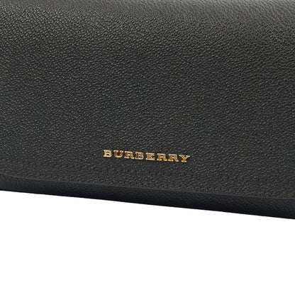 Burberry Wallet Wallet in Black, Leather — Lifestyle View