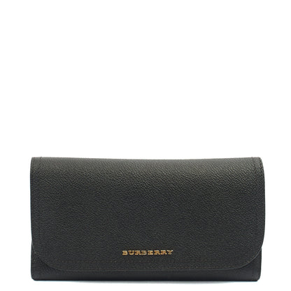 Burberry Wallet Wallet in Black, Leather — Alternate View 7