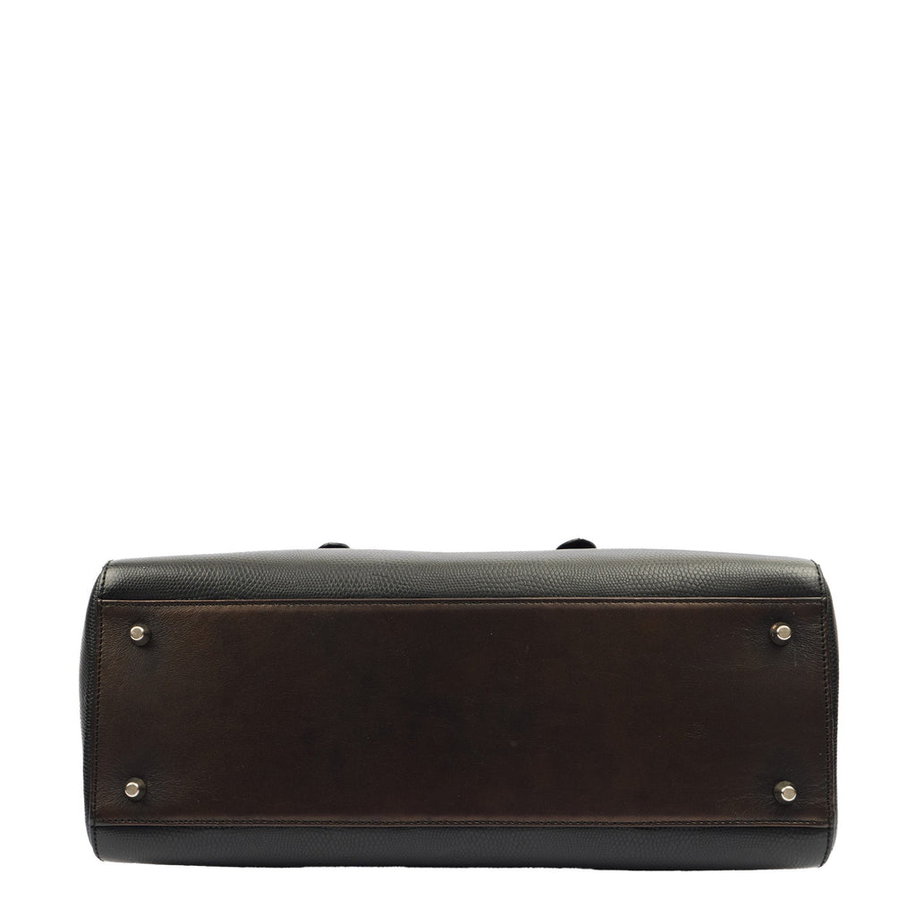 Aspinal of London Top Handle Brook Street  in Black, Leather — Alternate View 16