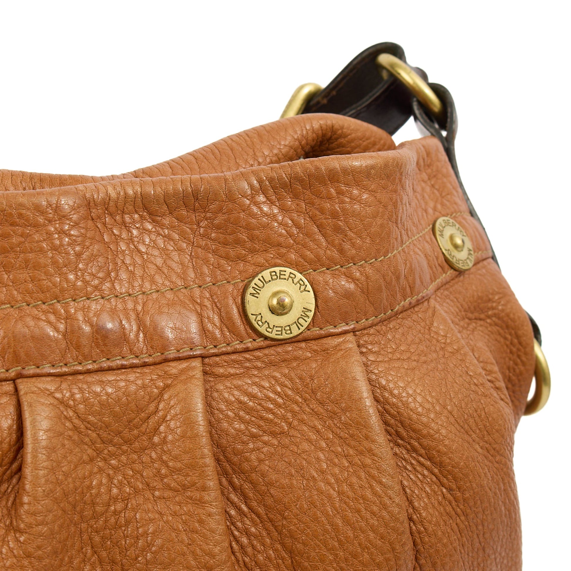 Mulberry Tote Mitzy Tote in Oak, Calfskin Leather — Alternate View 14