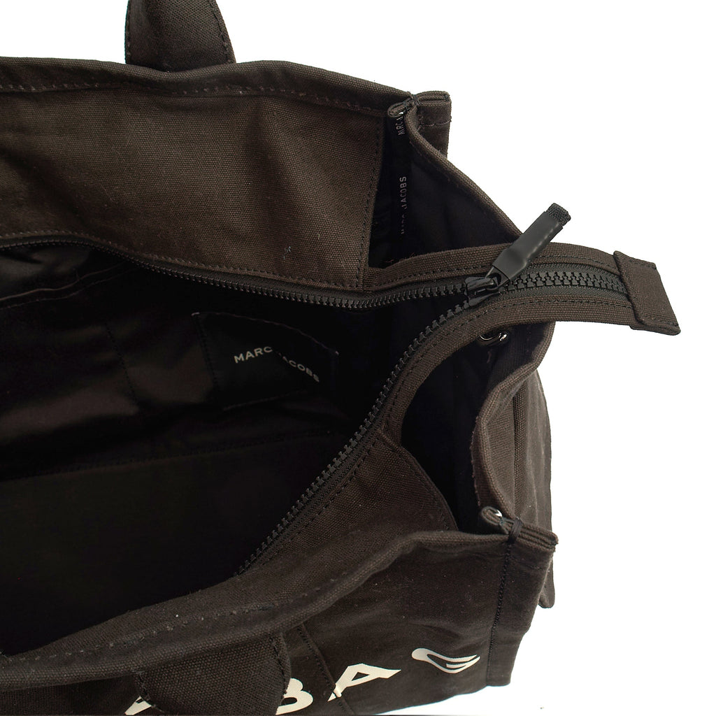Marc Jacobs Soft Sided The Travel Bag in Black, Fabric — Lifestyle View