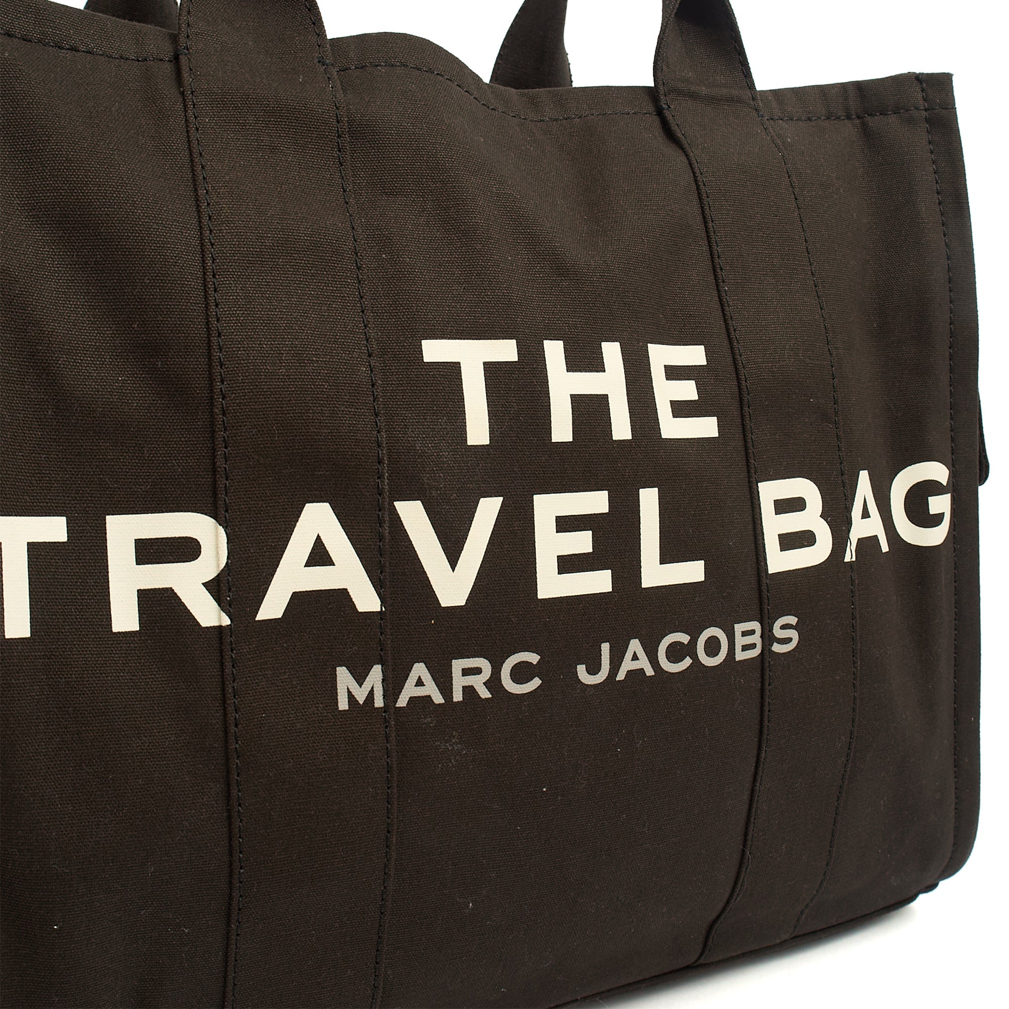 Marc Jacobs Soft Sided The Travel Bag in Black, Fabric — Side View