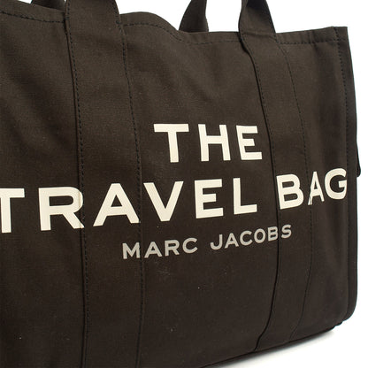 Marc Jacobs Soft Sided The Travel Bag in Black, Fabric — Side View