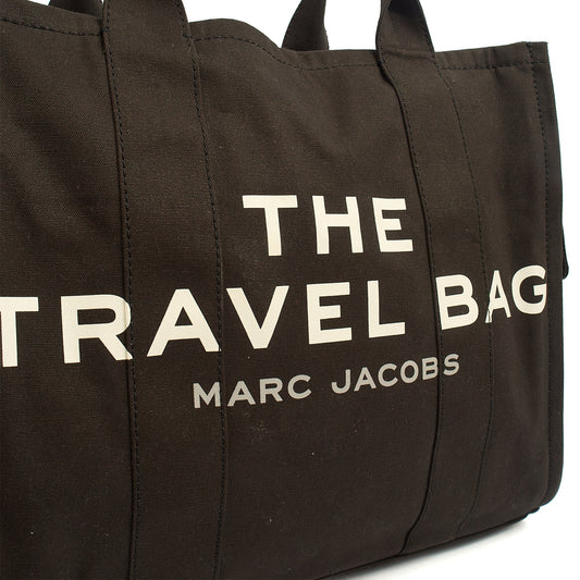 Marc Jacobs Soft Sided The Travel Bag in Black, Fabric — Side View