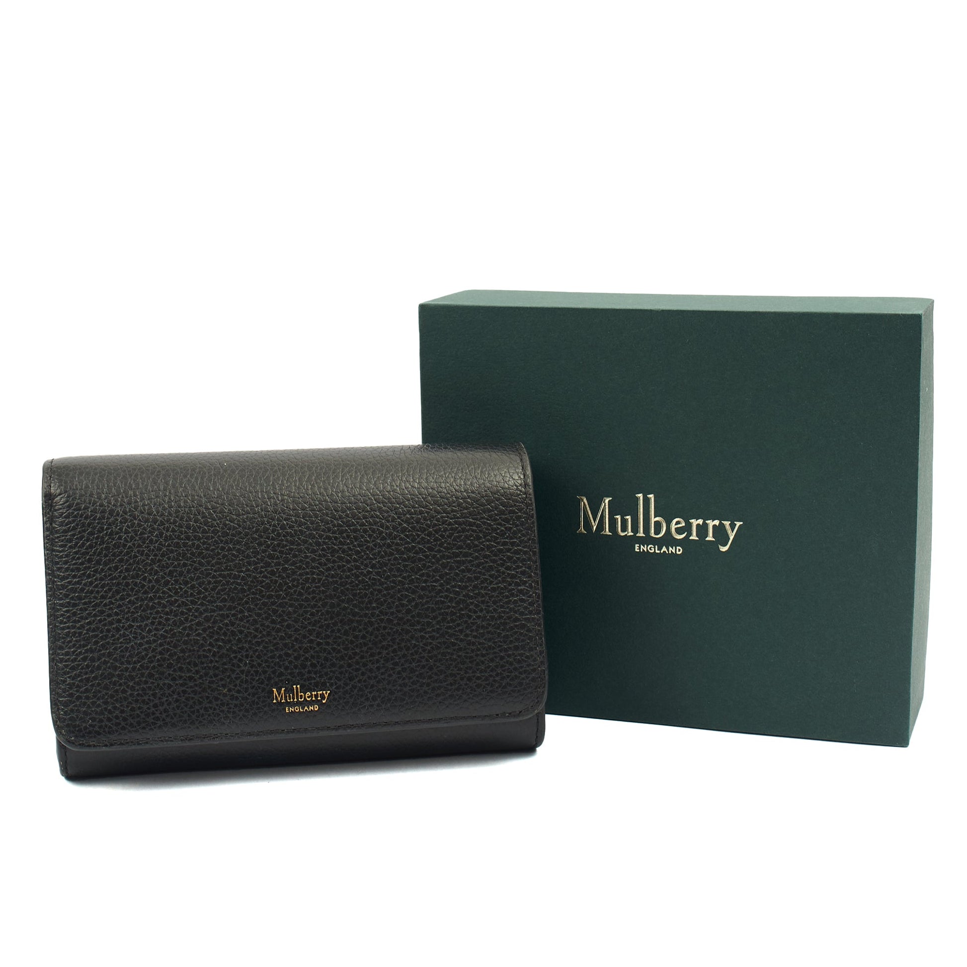 Mulberry Wallet Continental Wallet  in Black, Calfskin Leather — Alternate View 13