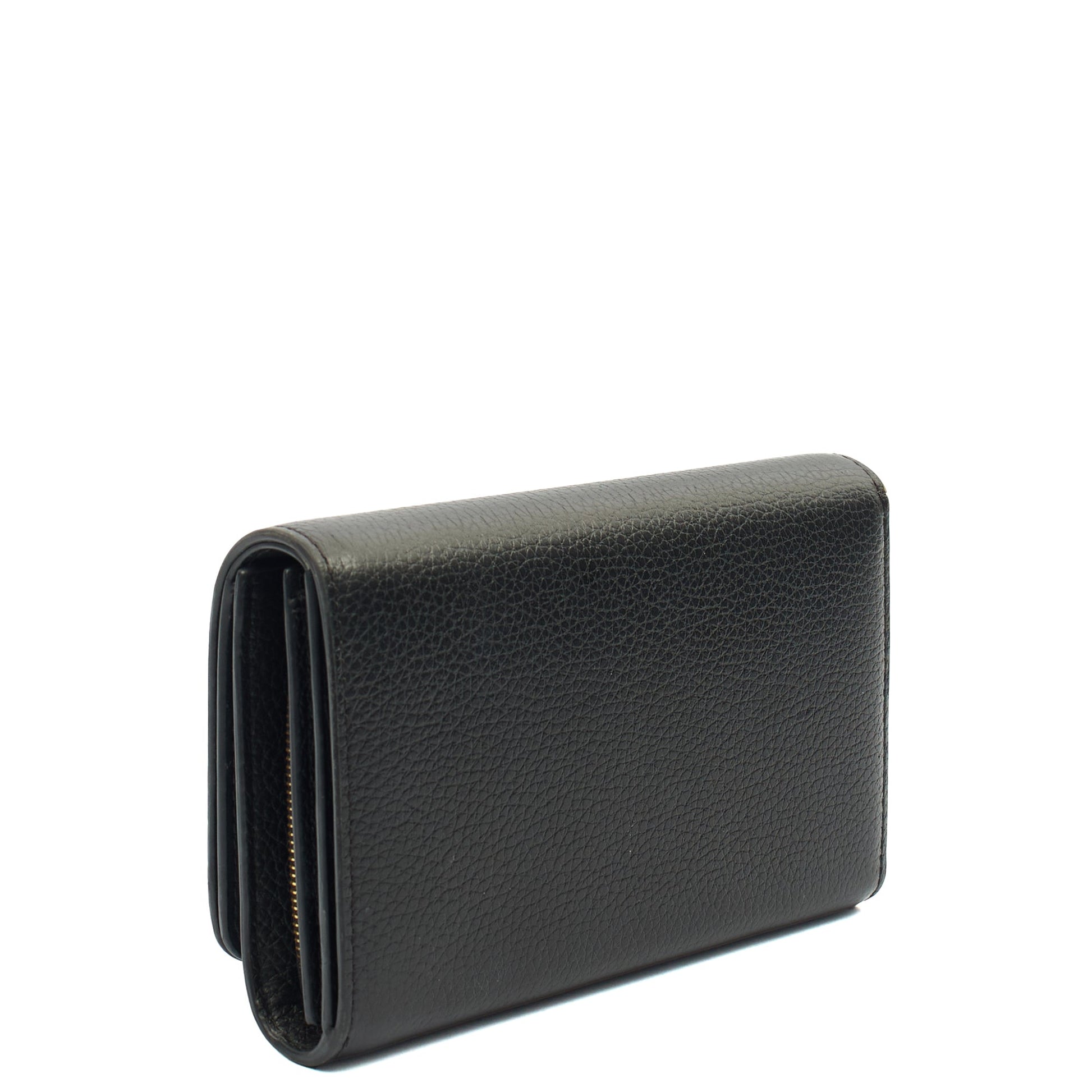 Mulberry Wallet Continental Wallet  in Black, Calfskin Leather — Alternate View 9