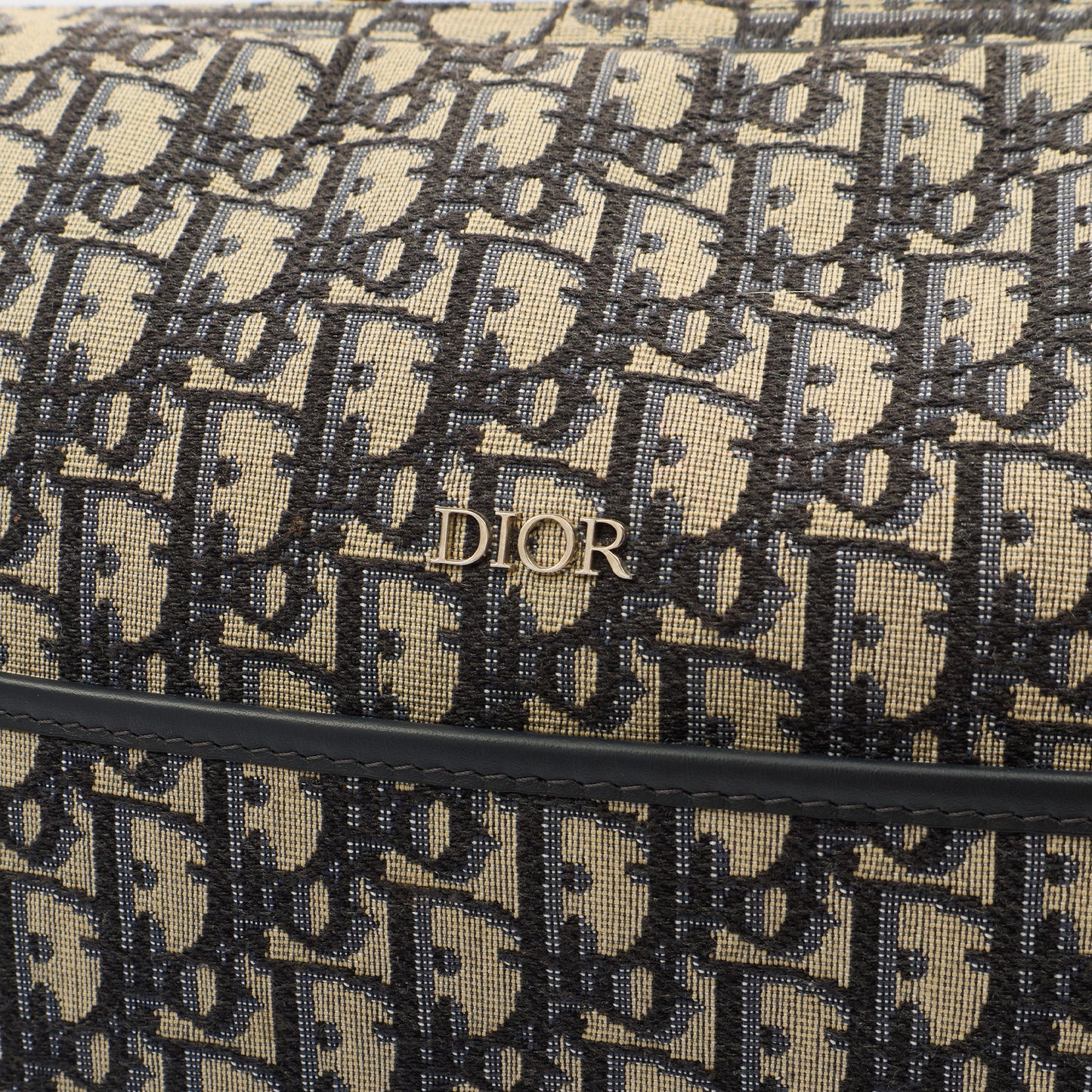 Christian Dior Baby Change Bag in Blue, Dior Oblique Embroidery — Lifestyle View