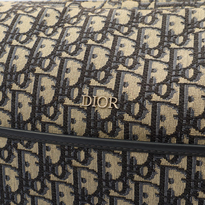 Christian Dior Baby Change Bag in Blue, Dior Oblique Embroidery — Alternate View 13