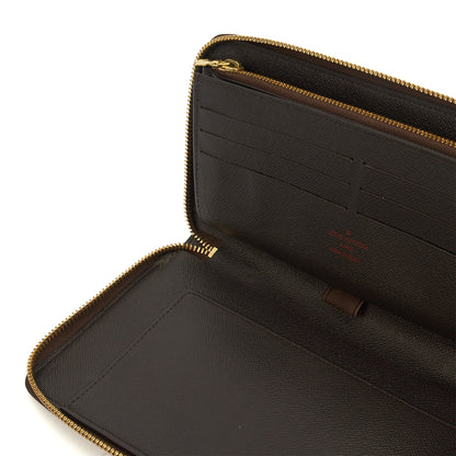Louis Vuitton Wallet Zippy Organiser in Damier Ebene, Canvas — Alternate View 11