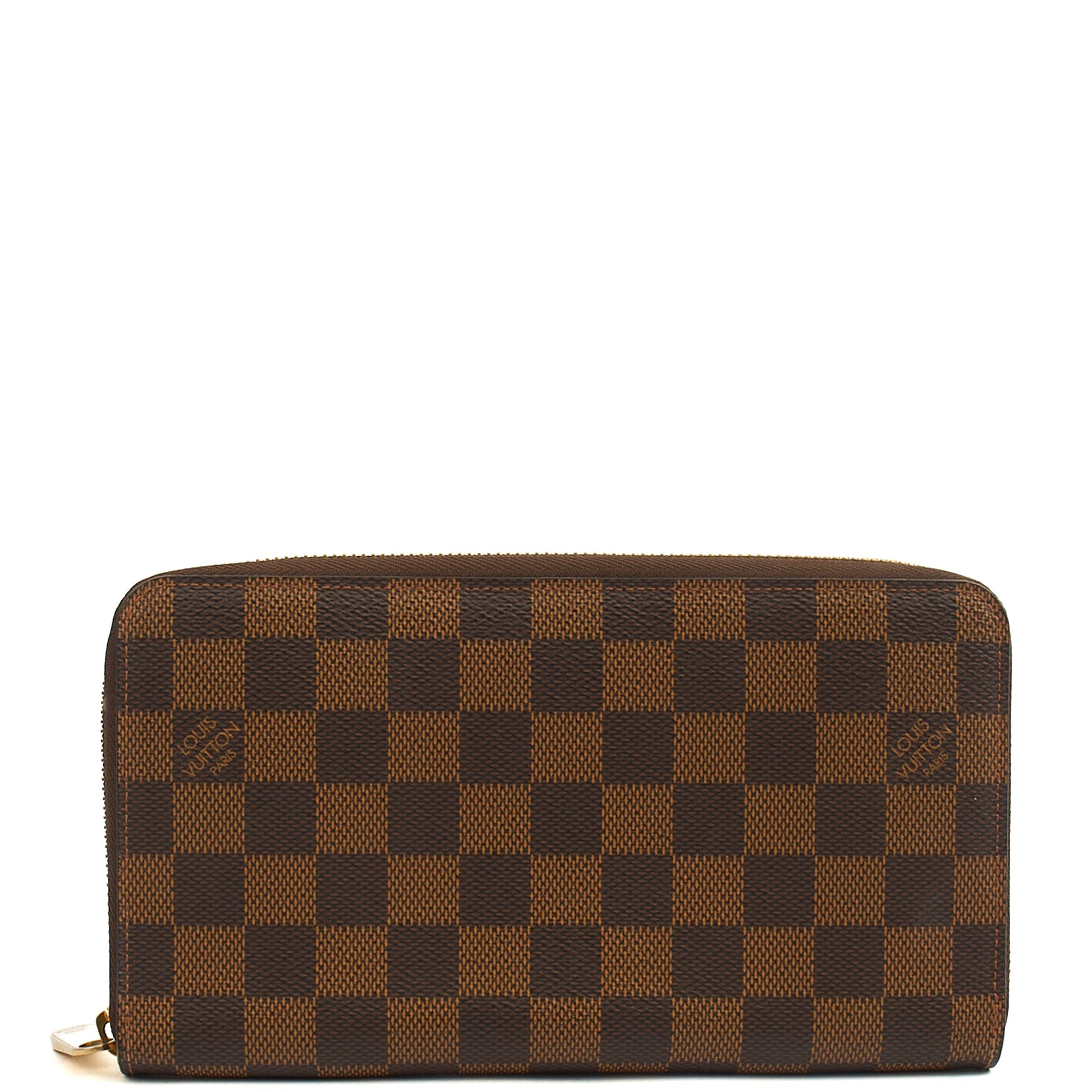 Louis Vuitton Wallet Zippy Organiser in Damier Ebene, Canvas — Alternate View 7