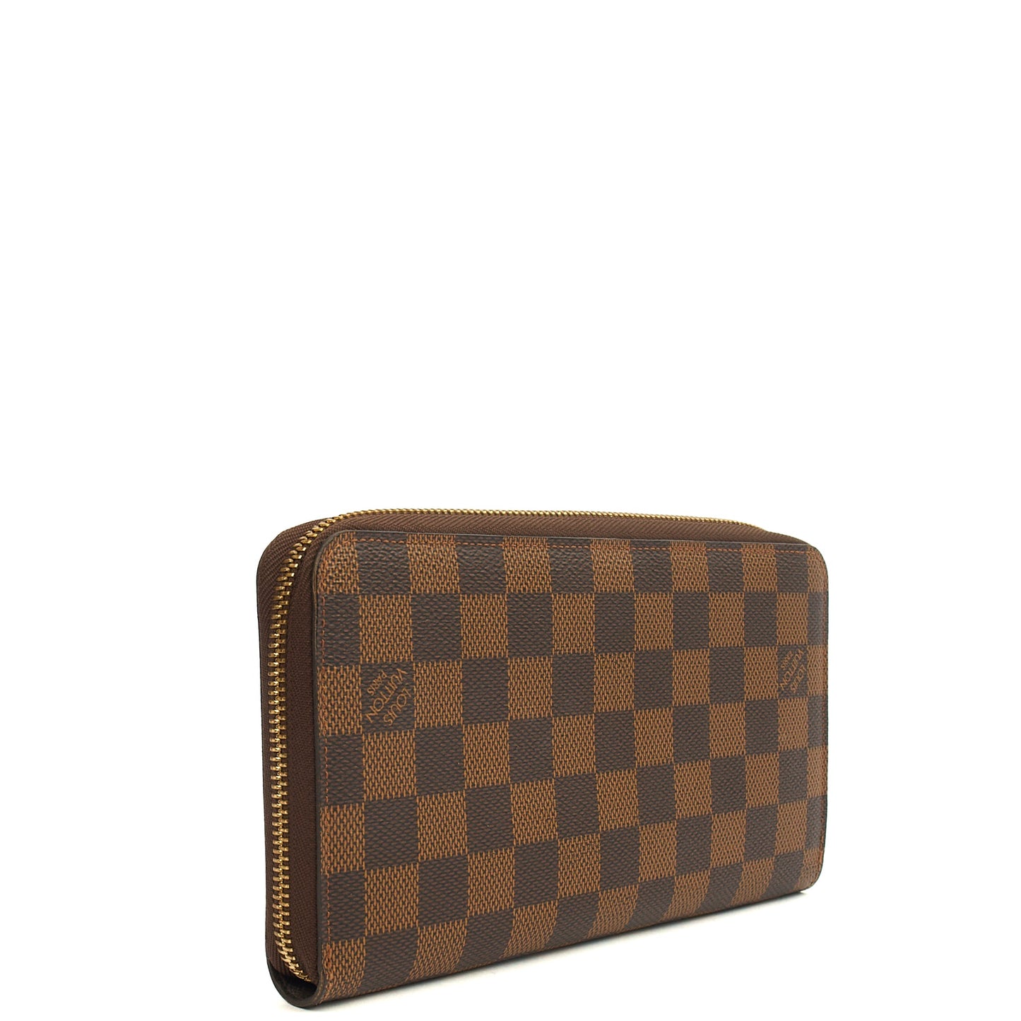 Louis Vuitton Wallet Zippy Organiser in Damier Ebene, Canvas — Alternate View 14