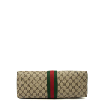 Gucci Tote Ophidia GG Medium Tote in Brown, Leather — Top View