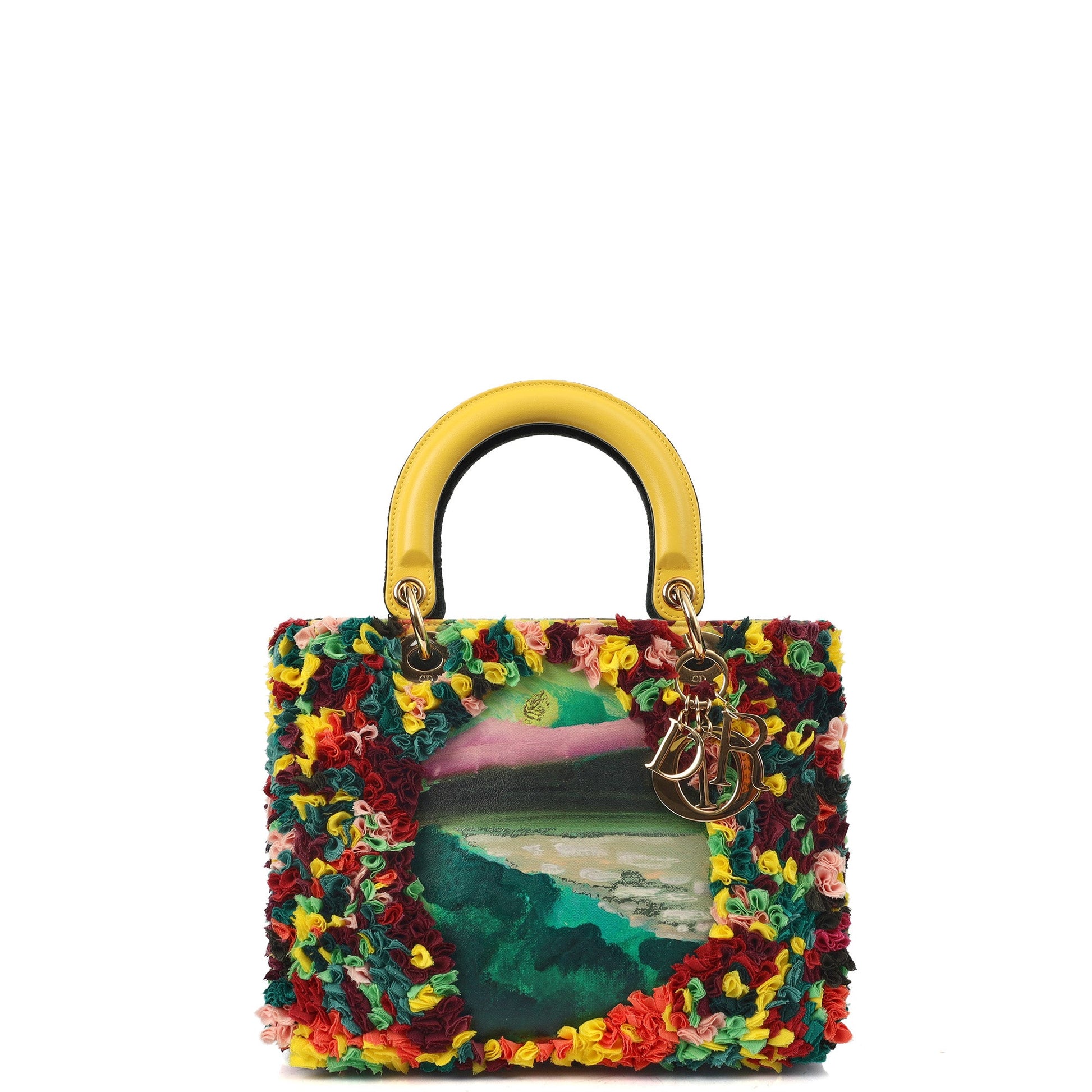Christian Dior Tote Lady Dior - Medium in Multi, Other — Alternate View 9